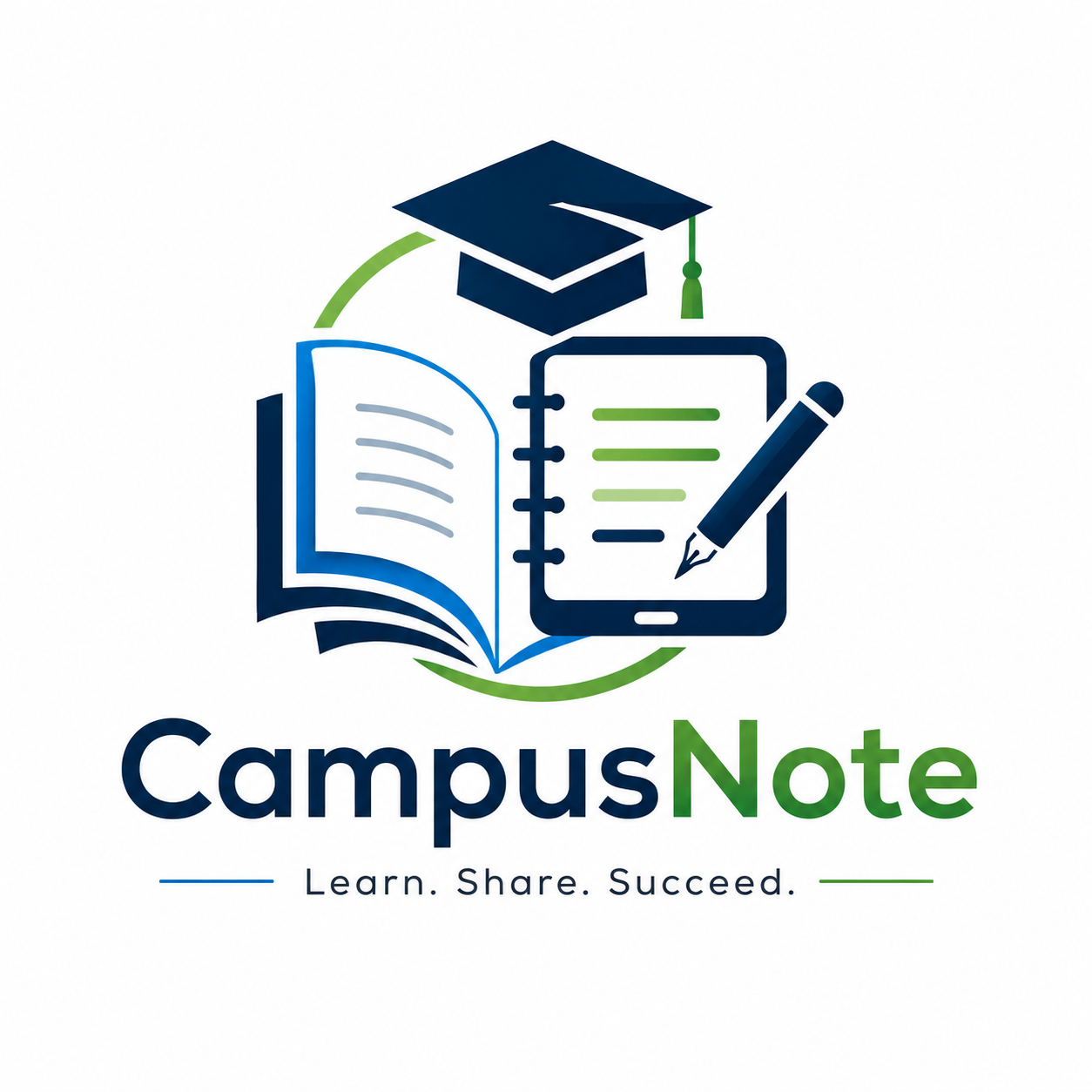 Notes sharing platform screenshot